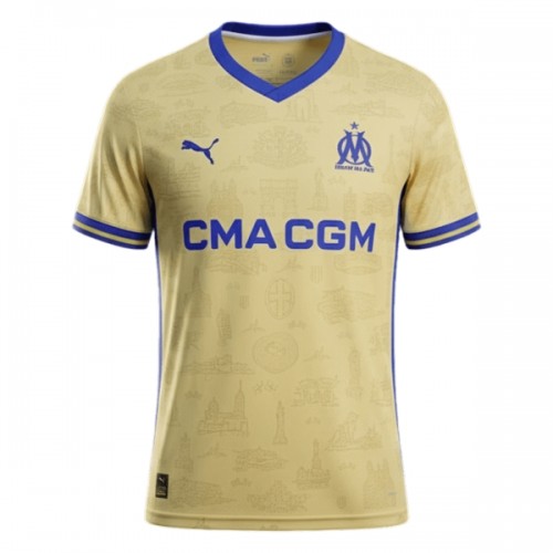 Camisola do Olympique de Marseille Equipamento 4ª 2025-26 Camisola do Olympique de Marseille Equipamento 4ª 2025-26